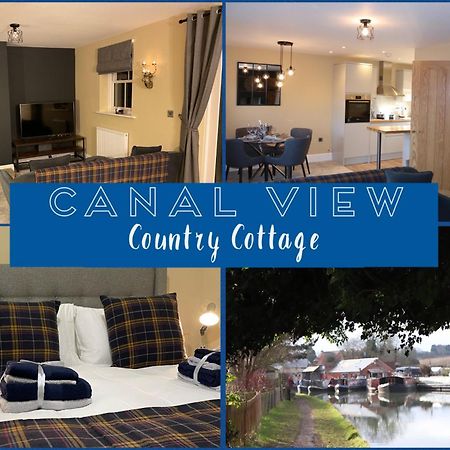 Canal View Cottage With Log Fire & Parking Blisworth المظهر الخارجي الصورة